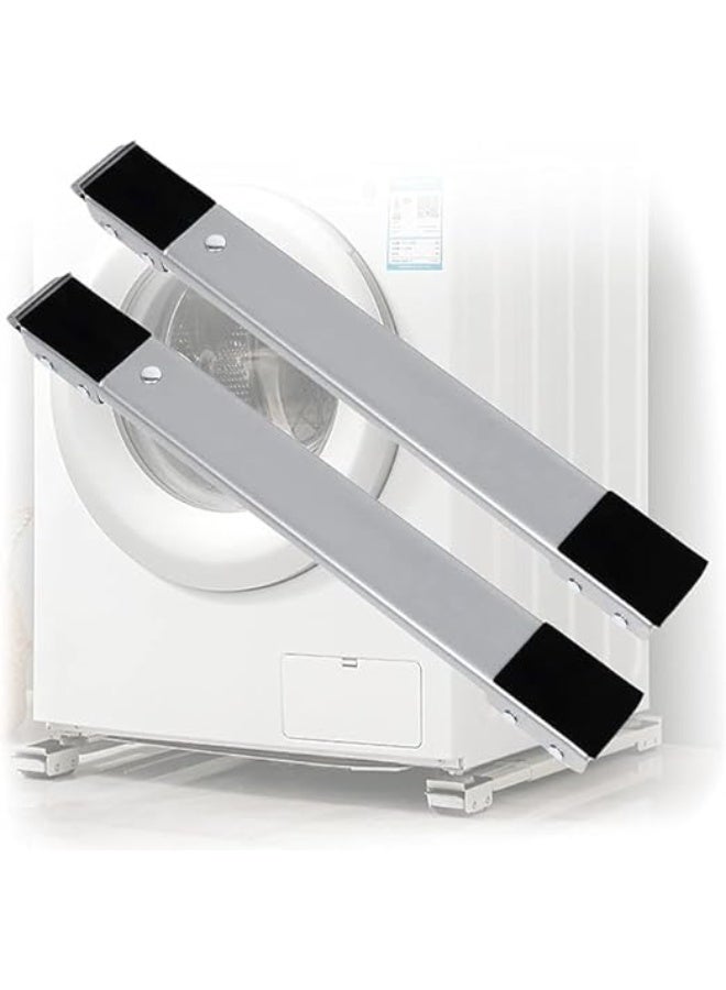 Expandable Mobile Washing Machine Base with Wheels & Brakes – Strong & Durable for Heavy Appliances and Home Space Organization - Image 5
